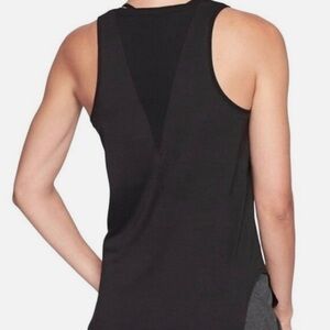 Athleta Black Essenve Semi Fit Tank Top - Size XS